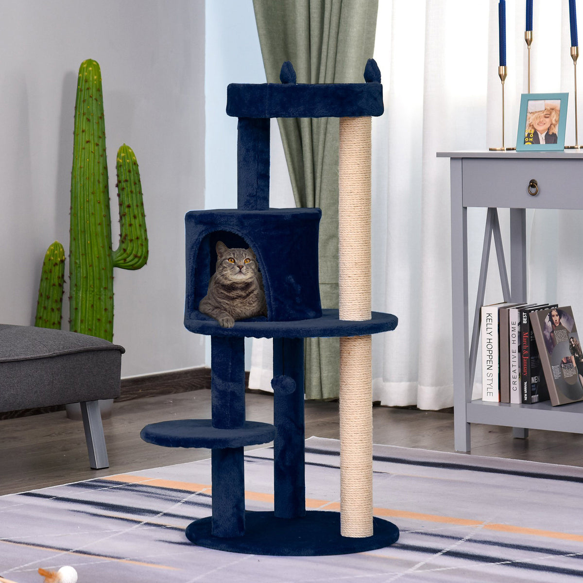 PawHut Cat Scratching Post, 3