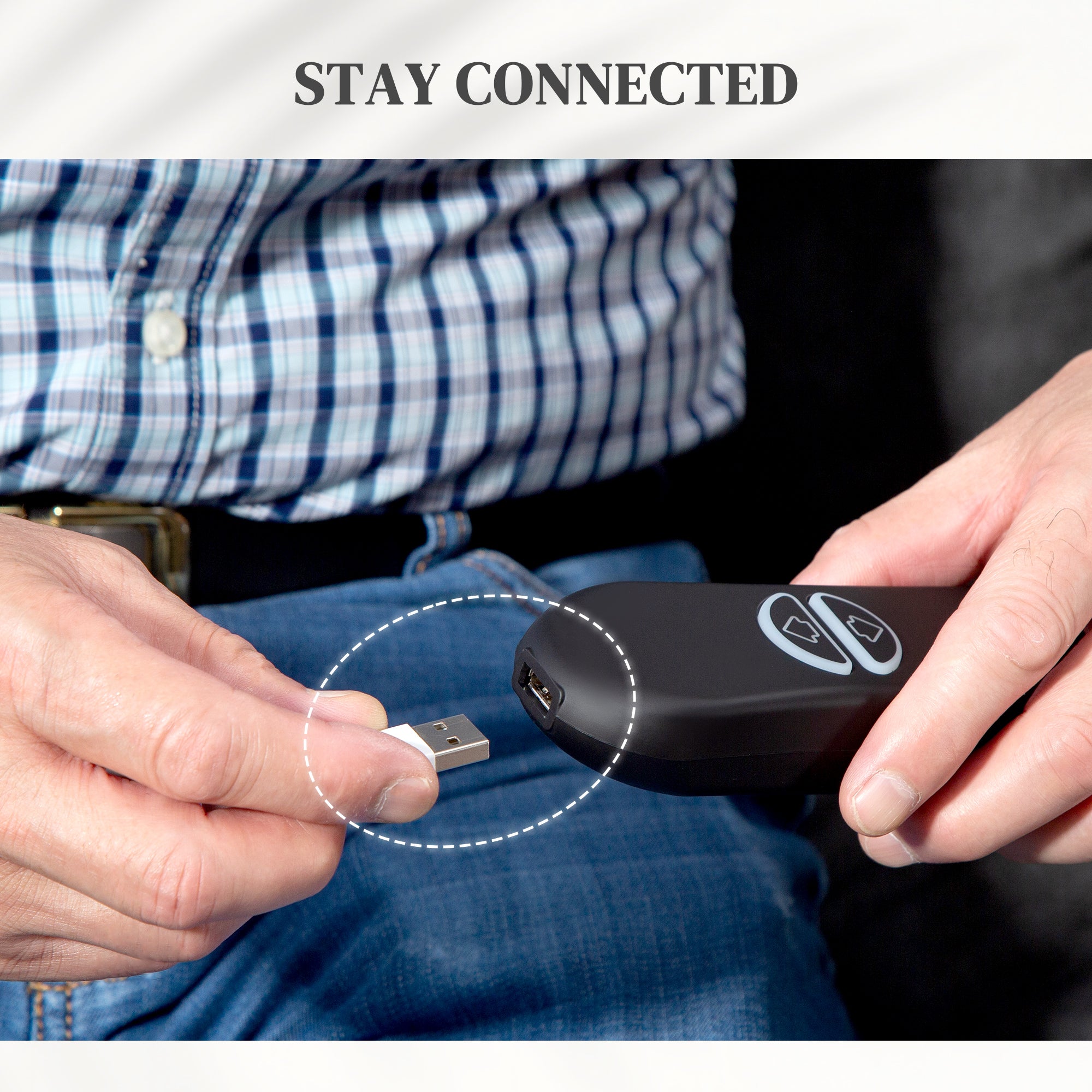 Kozy - Power Lift Recliner Chair with Vibration Massage, Heat, USB - Grey