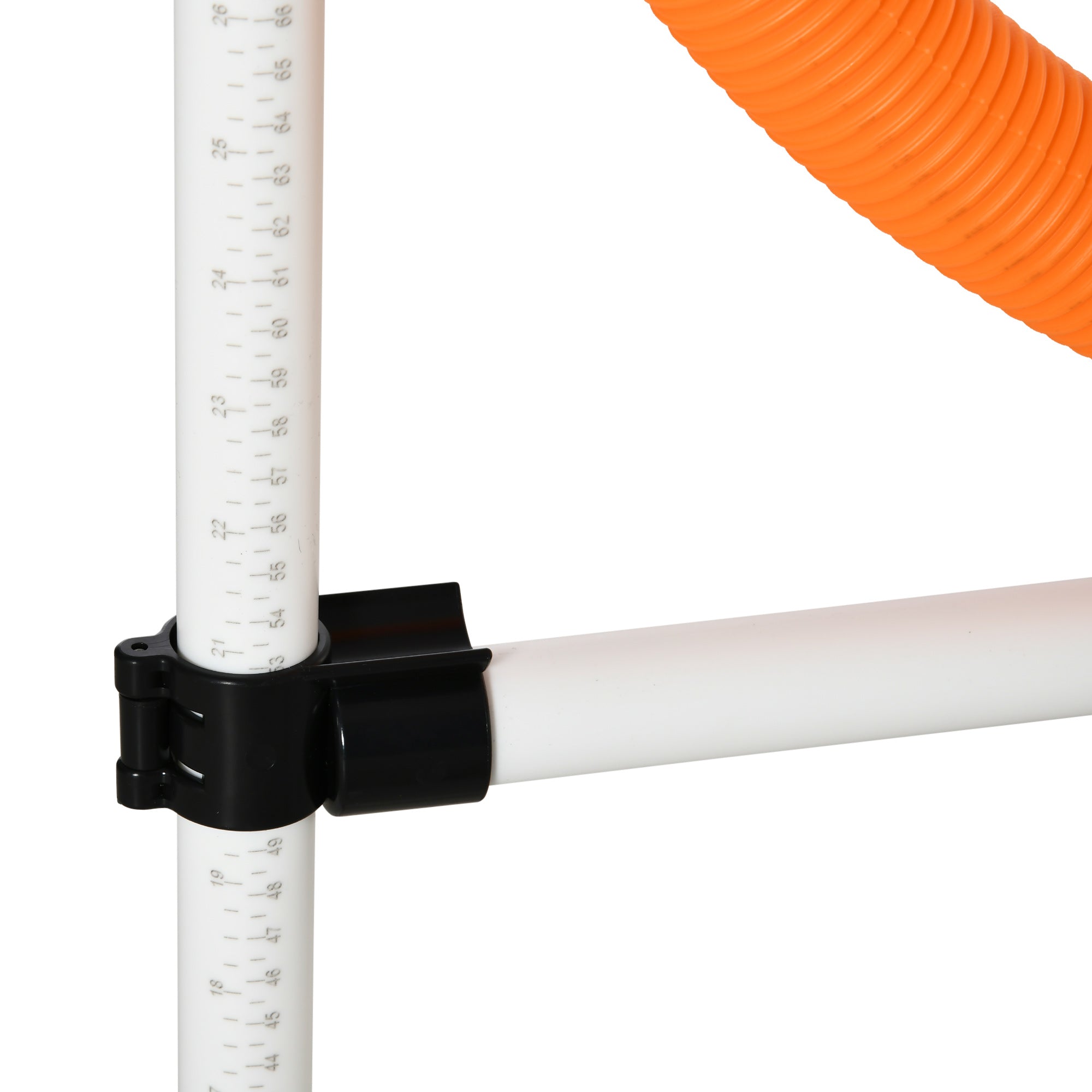 Kozy 3 Piece Pet Agility Training Equipment Dog Play Run Jump Obedience Training Set Adjustable (Pole + Hoop + Hurdle)