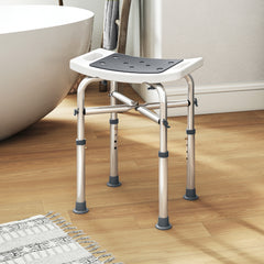 Kozy - 44-51.5cm Aluminium Frame Shower/Bath Stool - Grey
