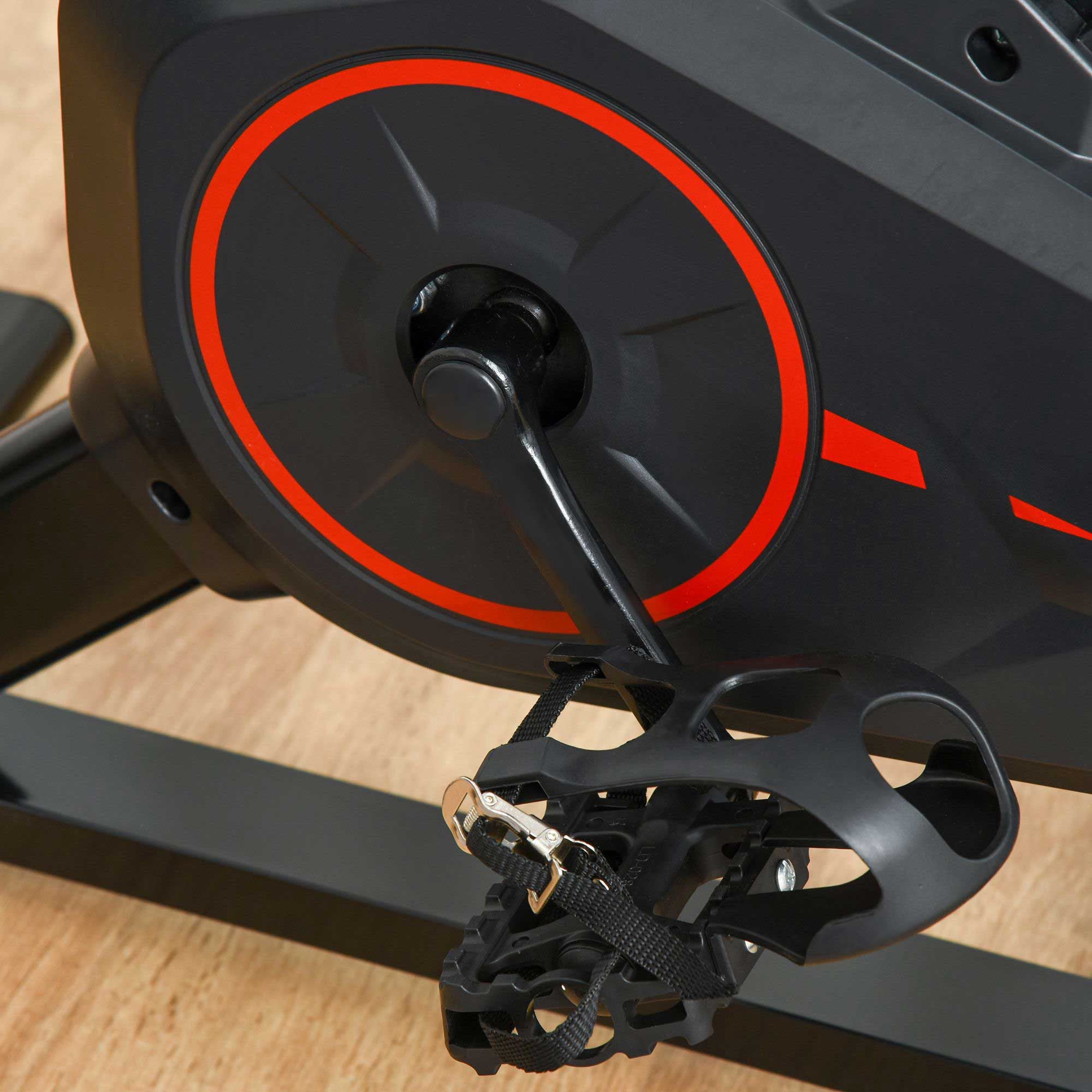 Kozy Indoor Upright Exercise Bike Machine, with Adjustable Seat, Resistance, Handlebar, LCD Display