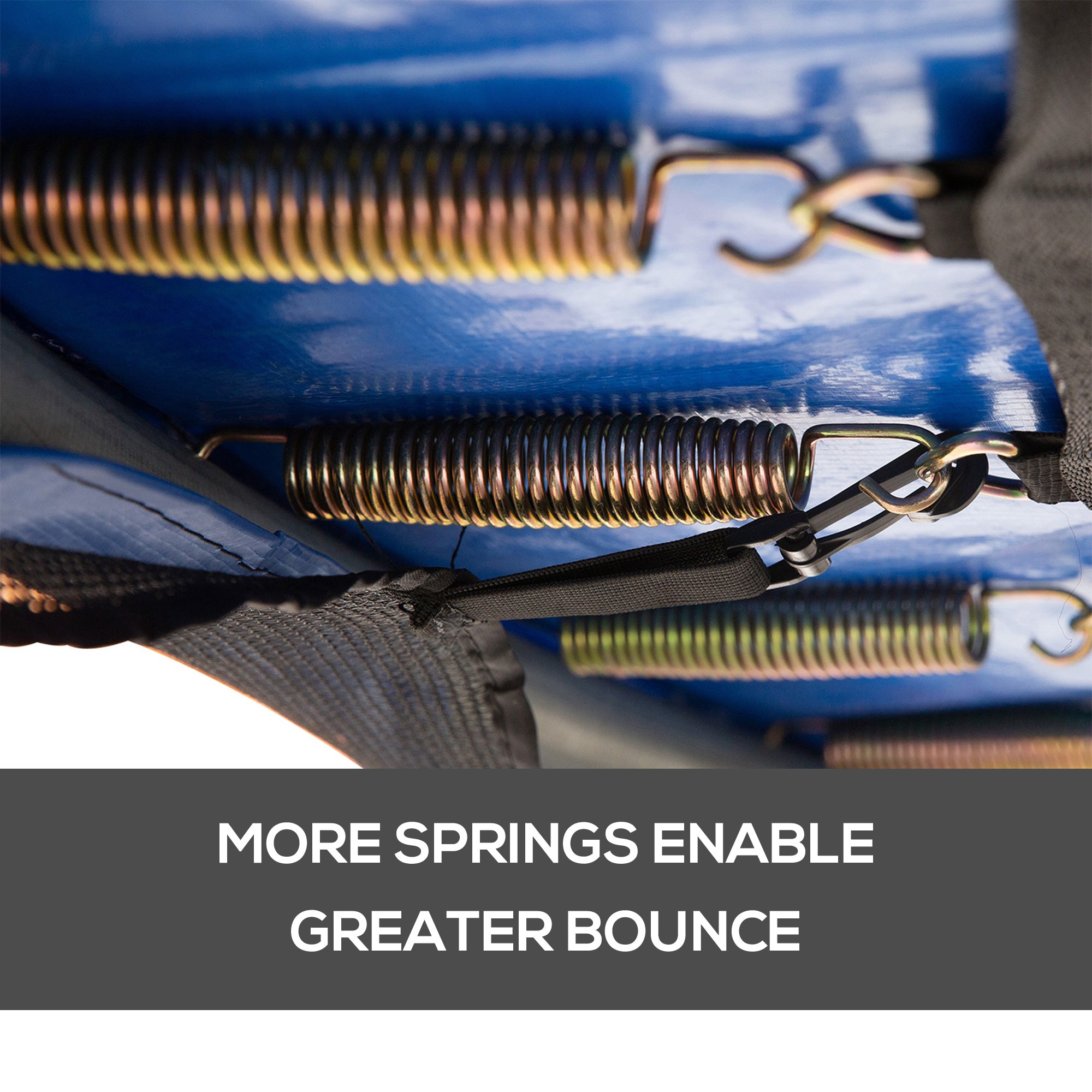 Kozy  8ft Trampoline Replacement Net, Black