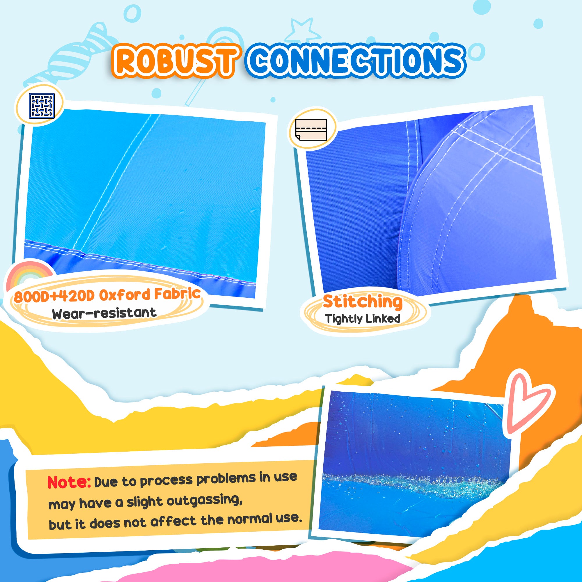 Kozy - Kids Bouncy Castle, with Slide, Pool, Trampoline, Climbing Wall, Blower