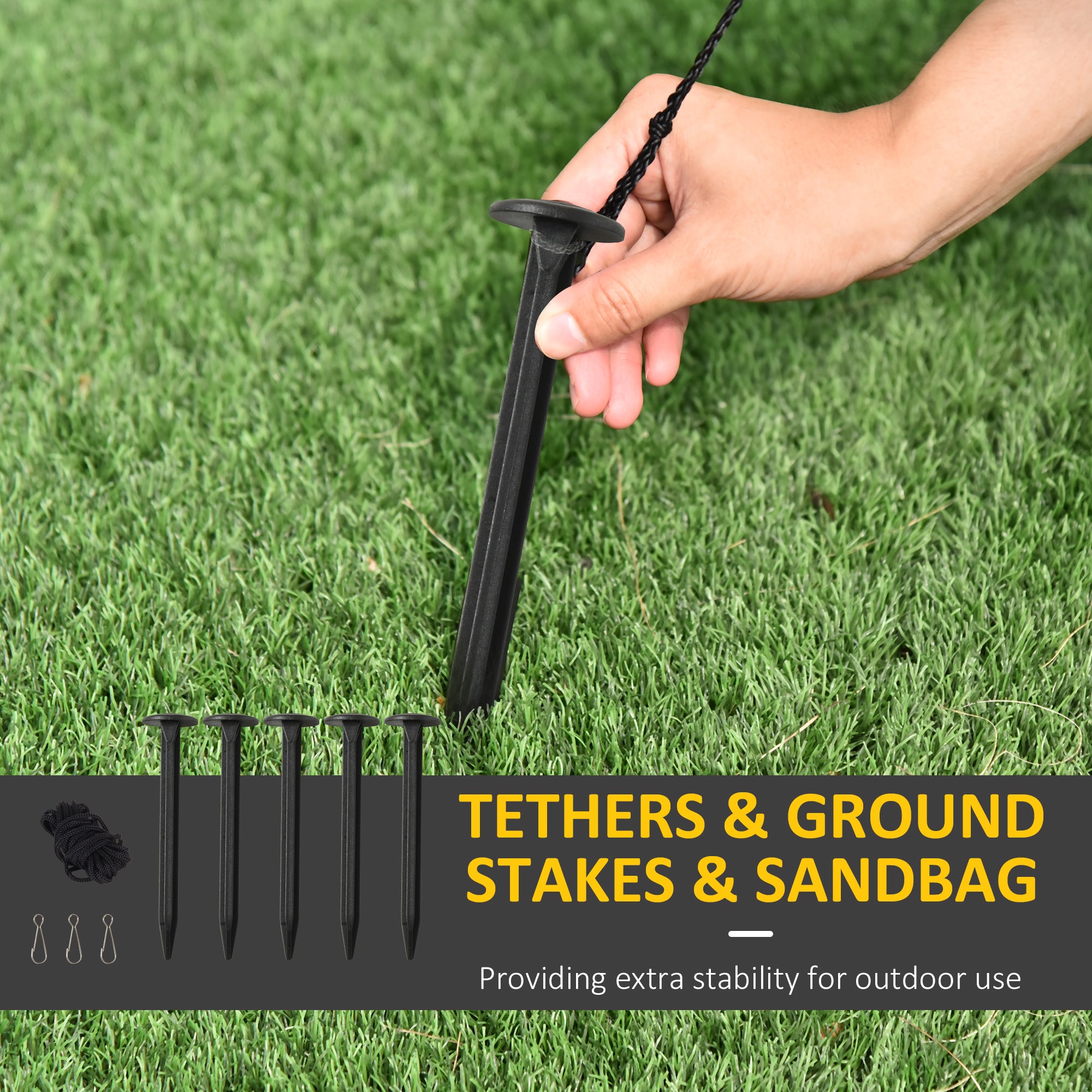 Kozy 2.7m Halloween Inflatable Dead Tree with Ghost, Pumpkin and Owl, Blow Up Decorations with Build-in LED Lights for Party Outdoor Garden Décor