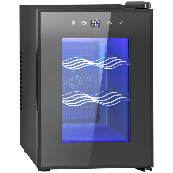 Six Bottle 8-18°C Countertop Wine Fridge