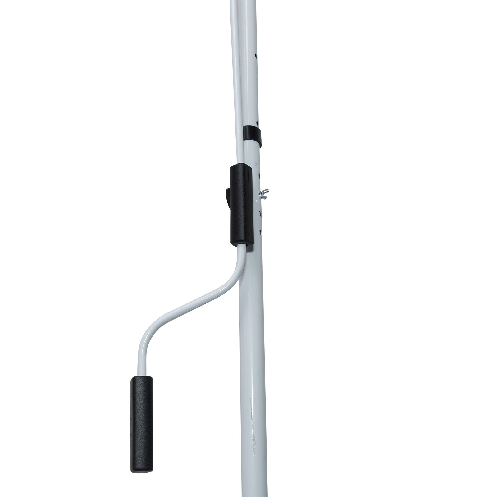 Kozy Balcony 2 x 1.5m Manual Adjustable Awning DIY Patio Clamp Awning Canopy Retractable Shade Shelter Easy to Move for Balcony, Grey