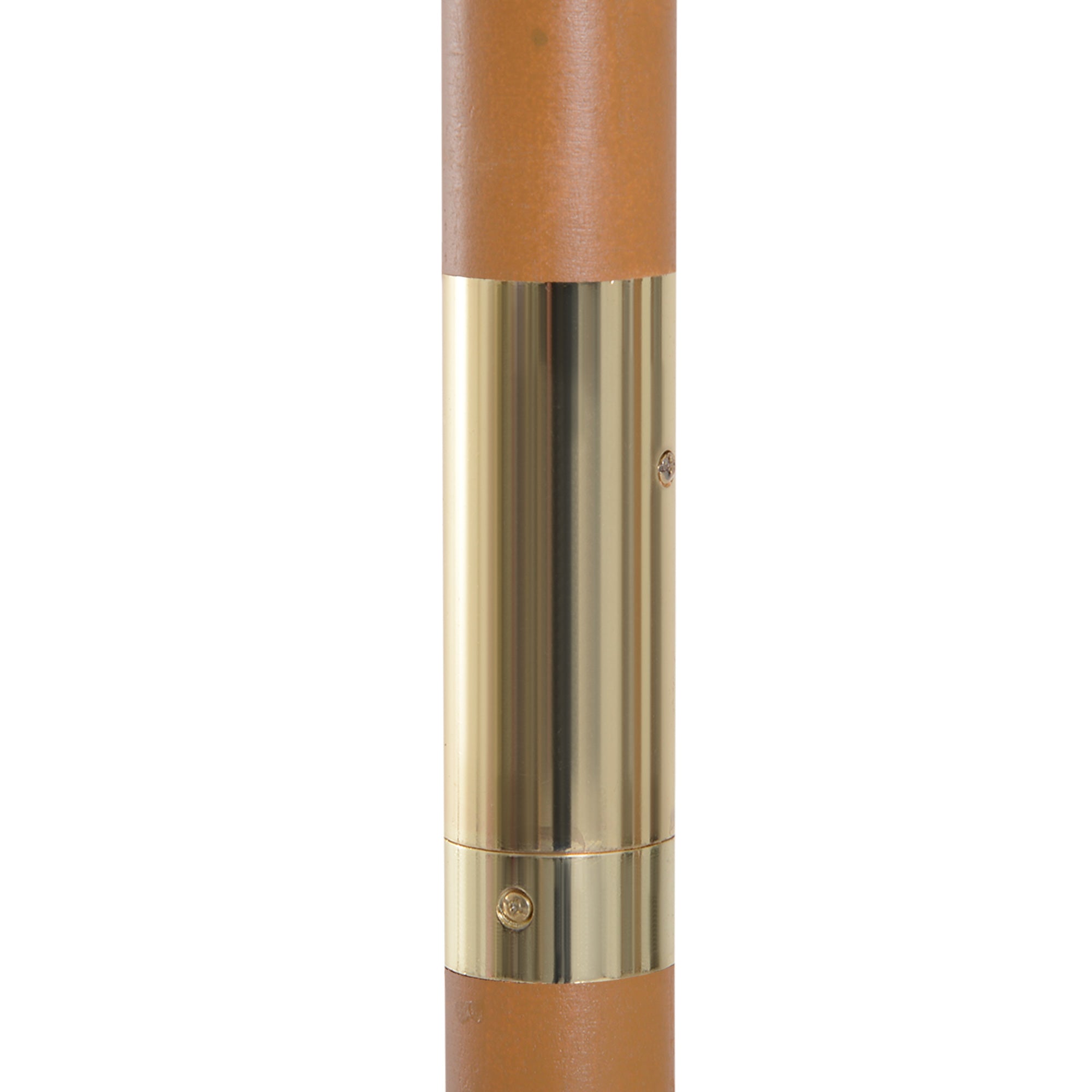 Kozy 2.5m Wood Garden Parasol Sun Shade Patio Outdoor Wooden Umbrella Canopy, Table Market Umbrella with Vent, 38mm Pole, Rope Pulley Mechanism, Grey