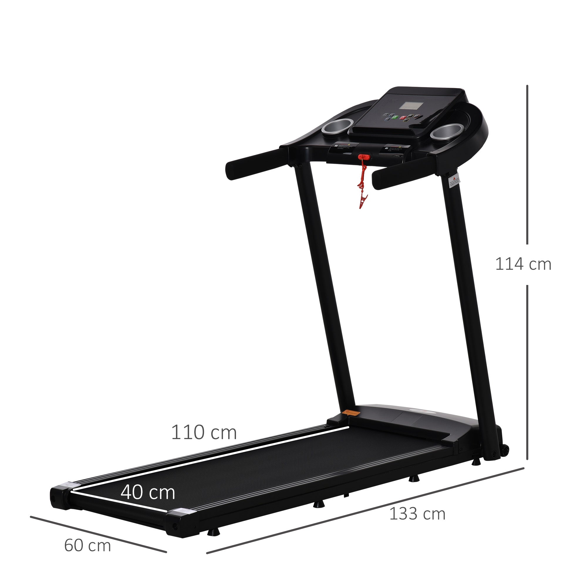 Kozy Treadmill Electric Motorised Running Machine w/ LED Display