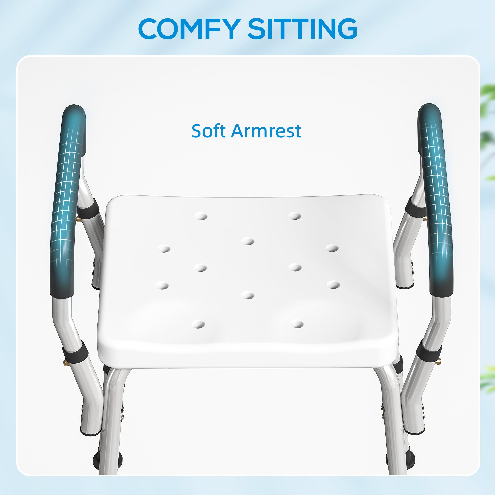 Kozy 57-69cm Aluminium Frame Bath Seat