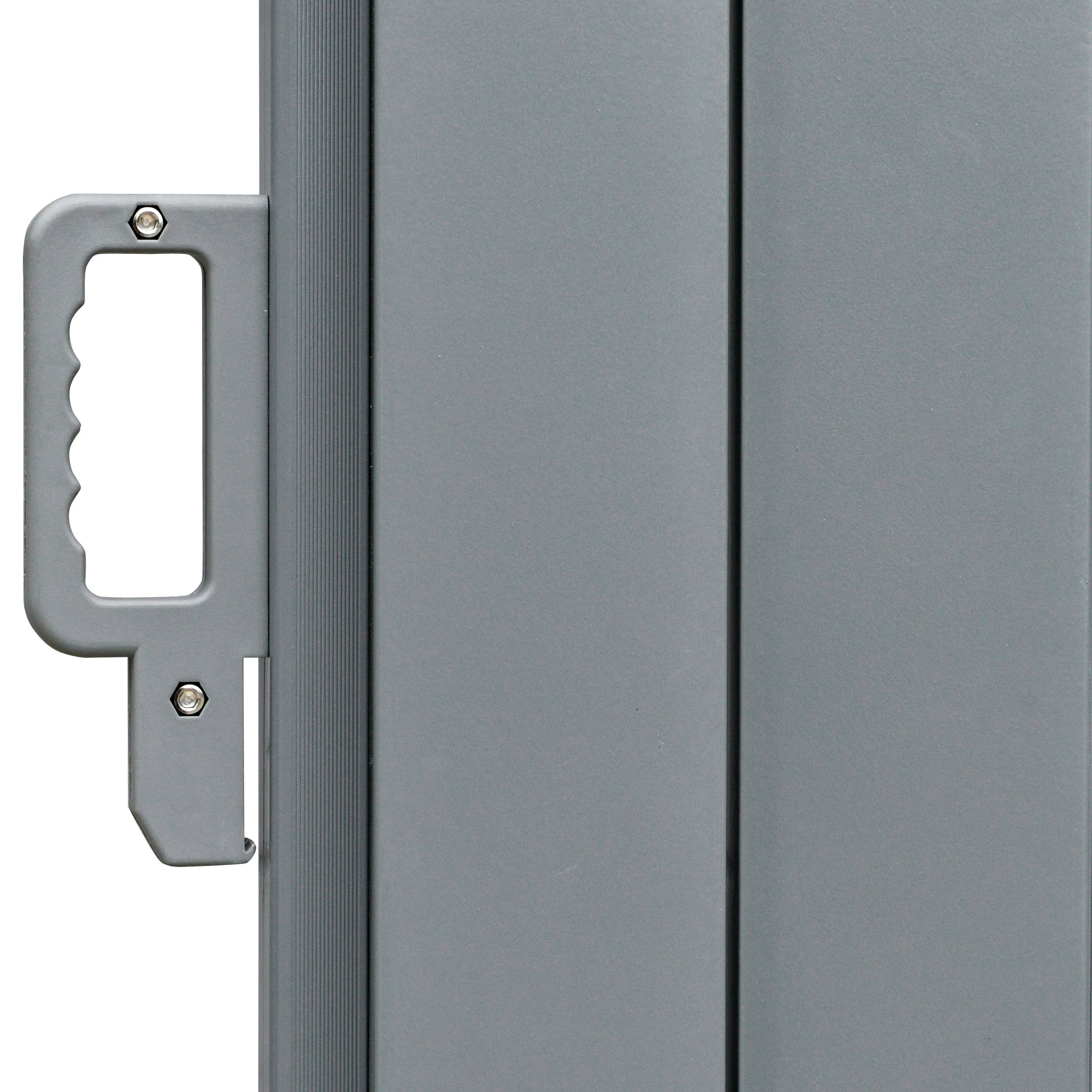 Kozy 6 x 2m Retractable Sun Side Awning Screen Fence Patio Garden Wall Balcony Screening Panel Outdoor Blind Privacy Divider – Grey