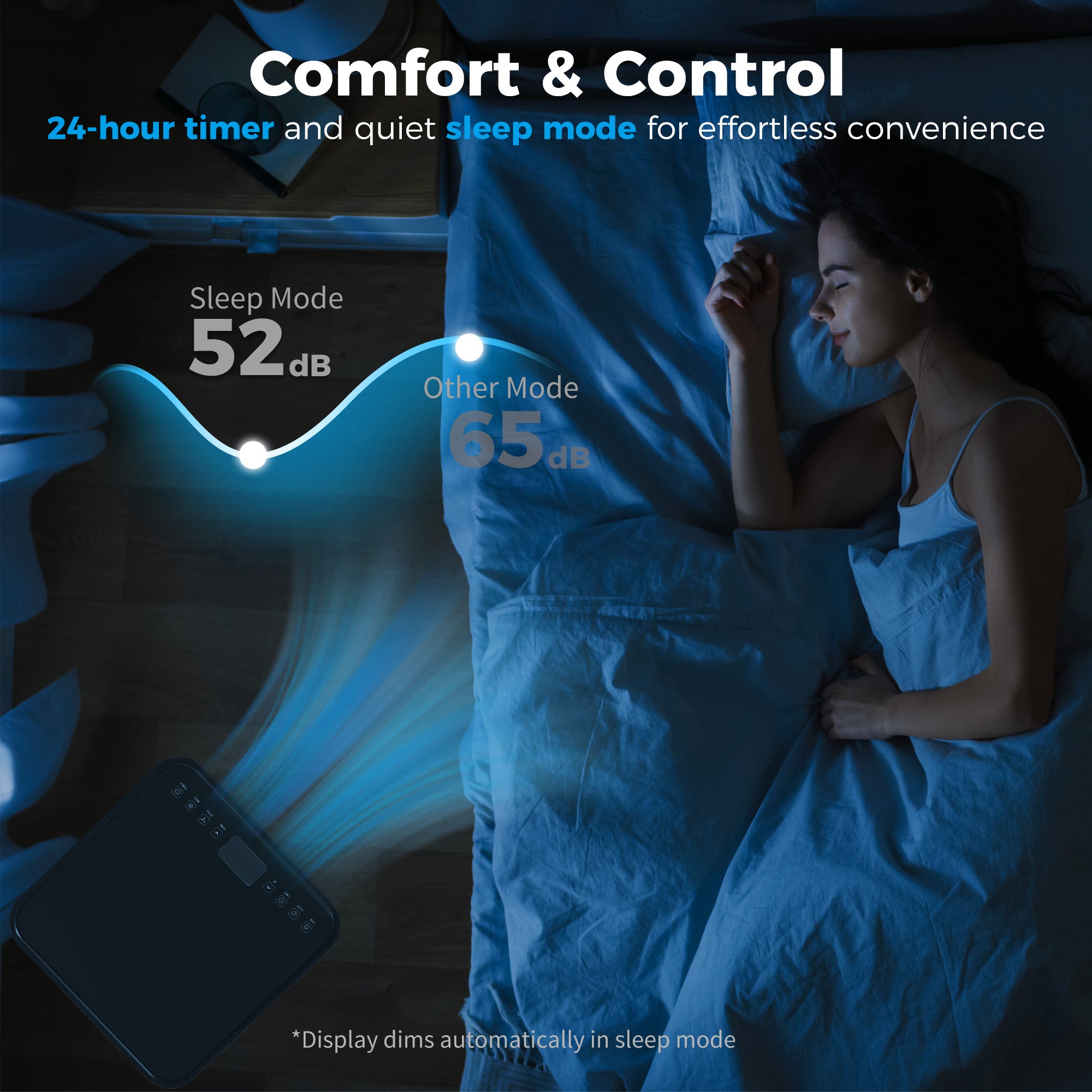 Kozy 8000 BTU 4-In-1 Portable Air Conditioner Unit Cooling Dehumidifying Ventilating  for Room up to 27m², with Fan, Remote, 24H Timer, Window Mount Kit, R290, A Energy Efficiency