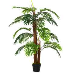 Kozy Artificial Plant Bamboo Artificial Tree Height 120 cm with Pot for Home Indoor Decor