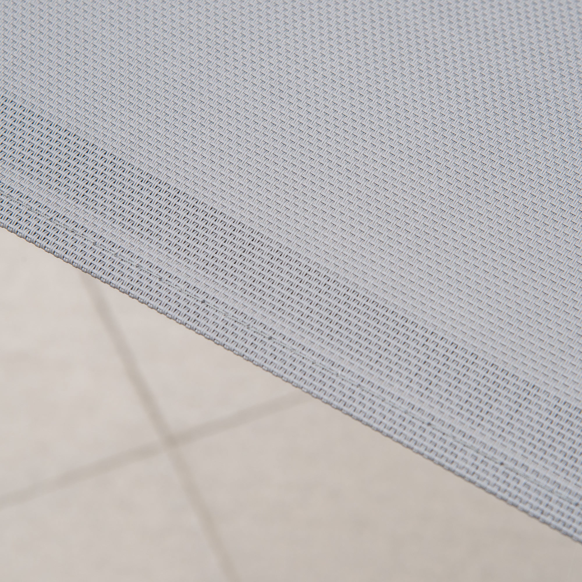 Kozy Set of Four Stackable Mesh Seat Chairs - Dark Grey