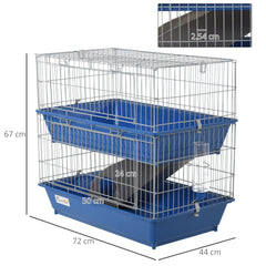 PawHut Small Animal Cage, Metal 2