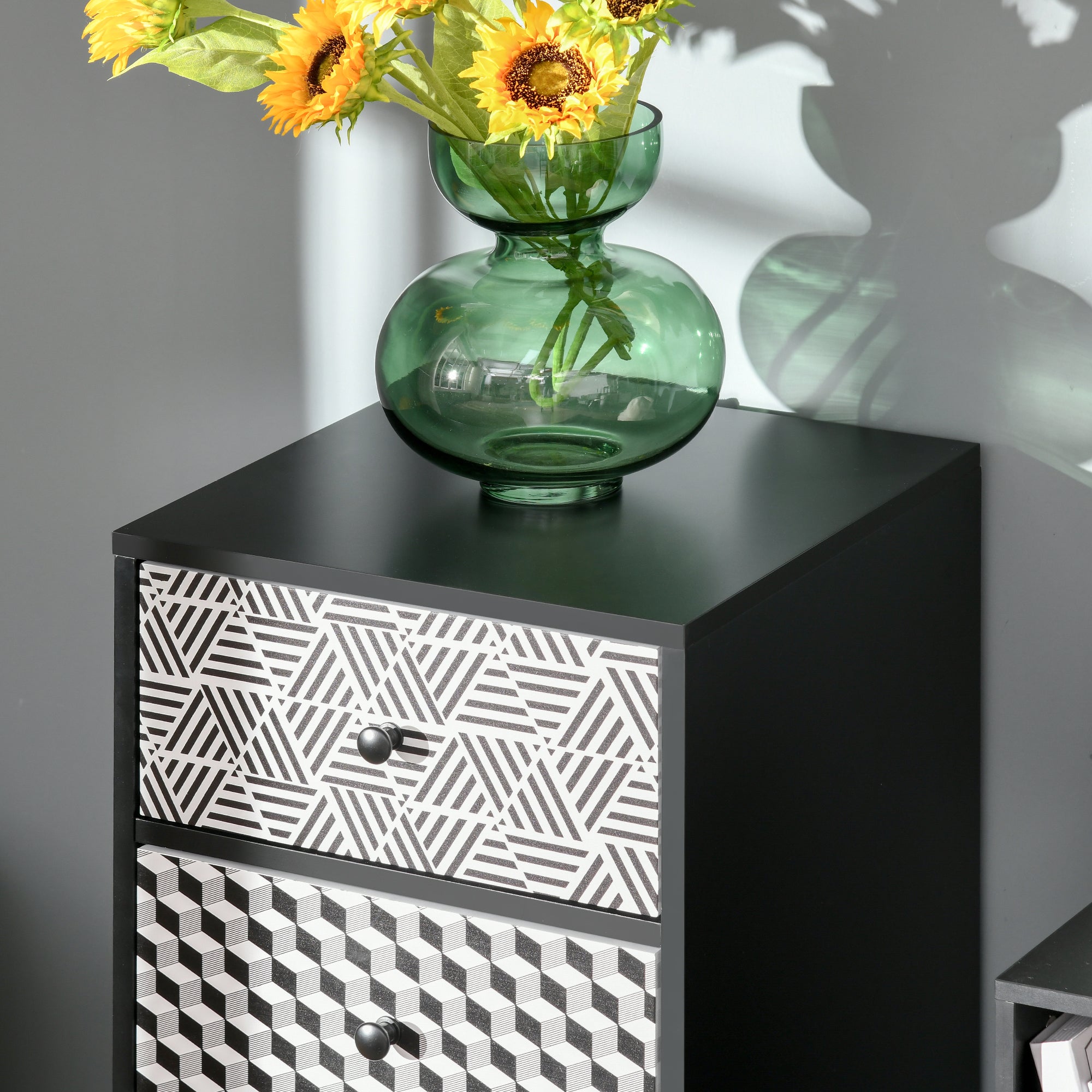 Kozy Chest of Drawers, 5 Drawer Dresser, Vertical Storage Organizer Unit for Bedroom, Living Room