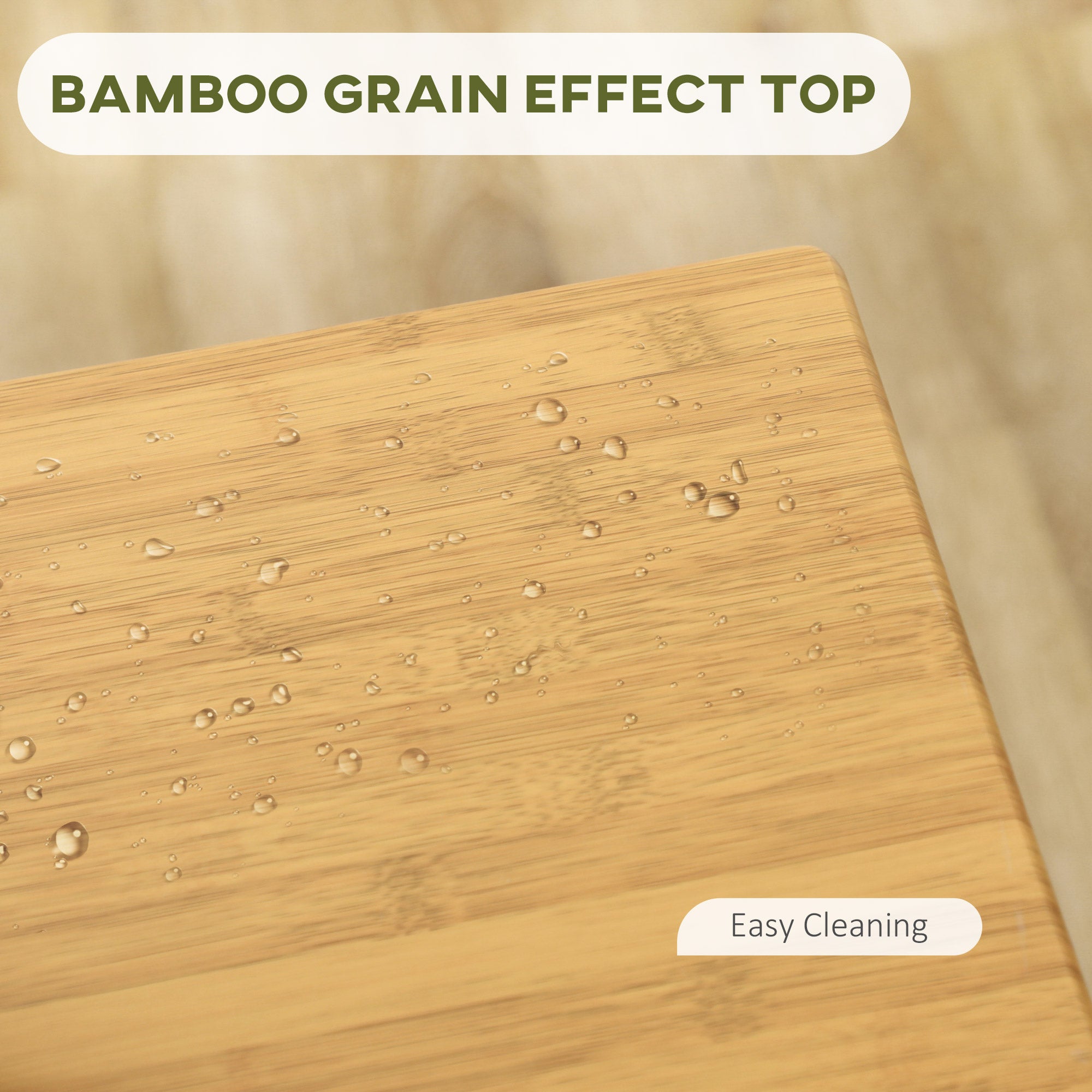 Kozy 3 Piece Bar Table Set, Breakfast Bar table and Stools with Storage Shelf, Drawer, Wire Basket and Wine Rack for Kitchen, Home Bar, Natural and White