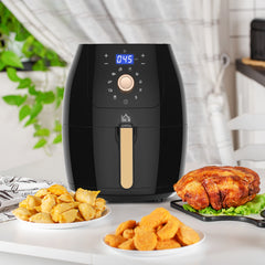 Kozy 5.5L 1700W Air Fryer, with Digital Display, 80-200℃ Temperature