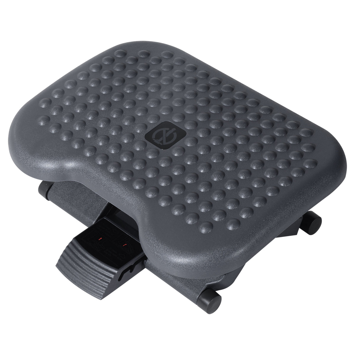 Kozy Footrest Adjustable Height & Angle Tilting Platform Home Office Foot Rest Charcoal Grey