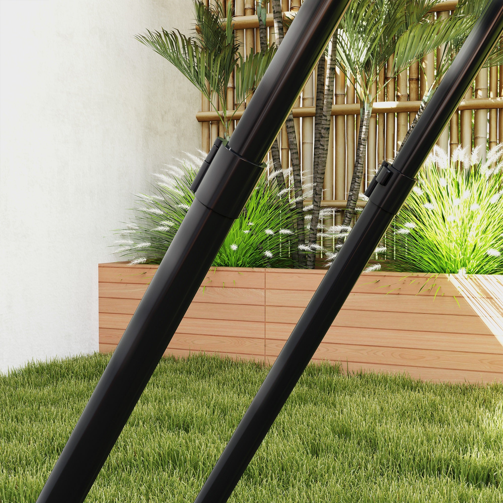 Kozy Football Training Net Target Goal, with Adjustable Angles - Black