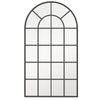 Arched Decorative Wall Mirror for Bedroom Living Room, Modern Window Bathroom Mirror for Home Decor