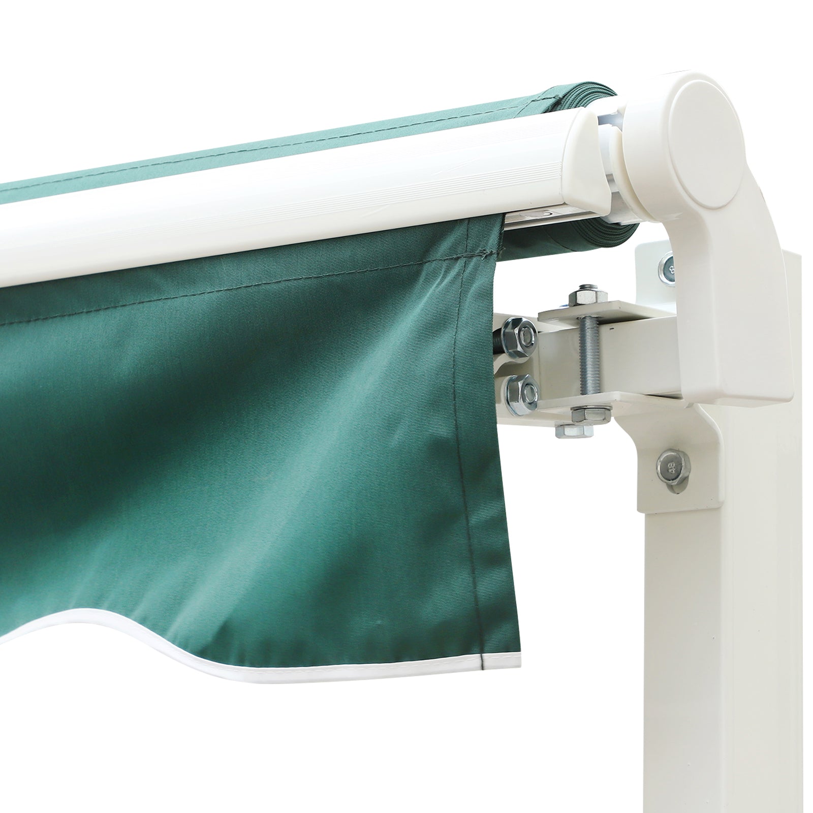 Kozy Manual Retractable Awning, 3.5x2.5 m-Green