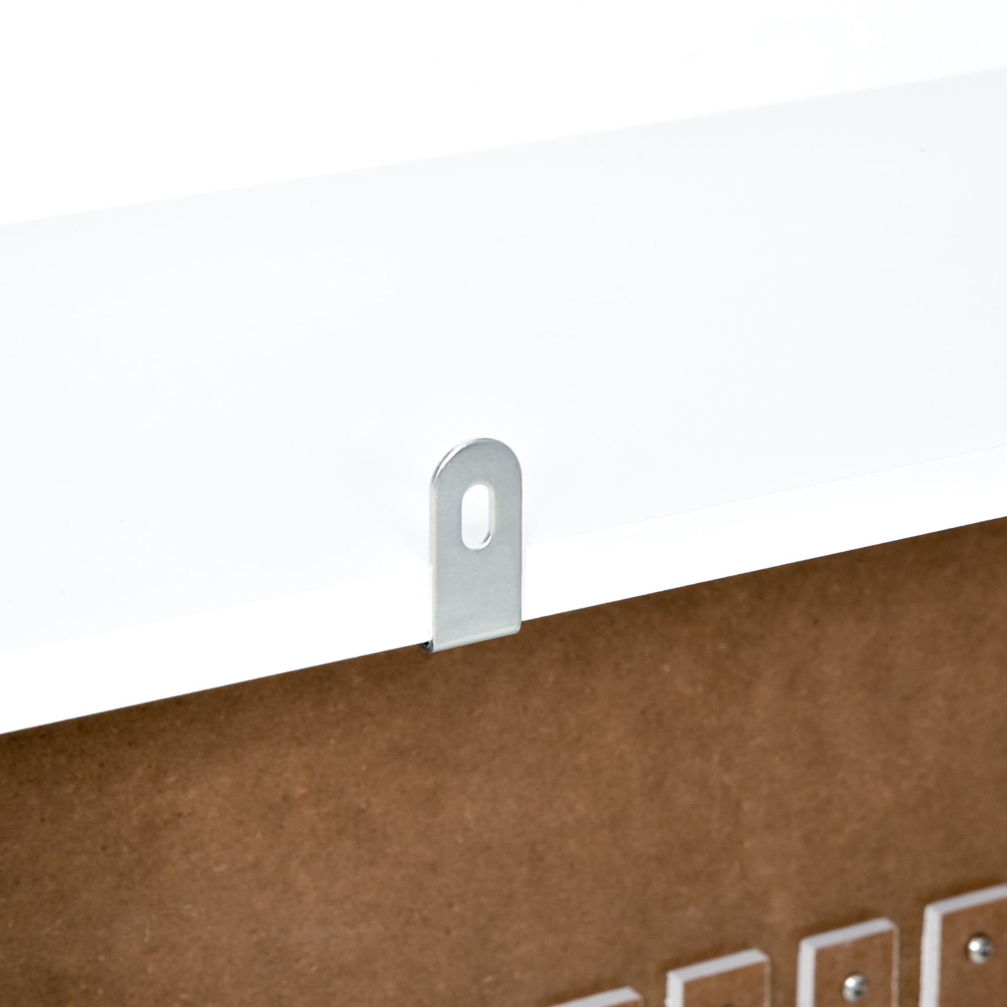 Kozy Painted MDF Radiator Cover Heater Cabinet Modern Slatted Home Furniture Living Room Bedroom Worktop White 82H x 78W x 19D