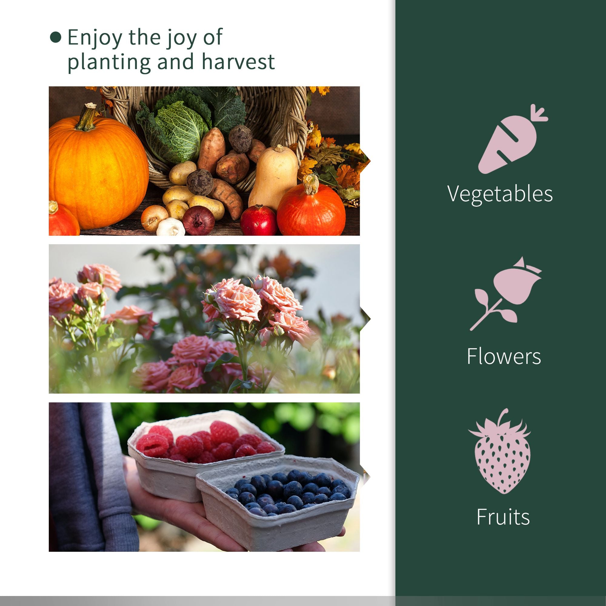 Kozy Tunnel Greenhouse Green Grow House for Garden Outdoor, Steel Frame, PE Cover, Green, 200 x 100 x 80cm