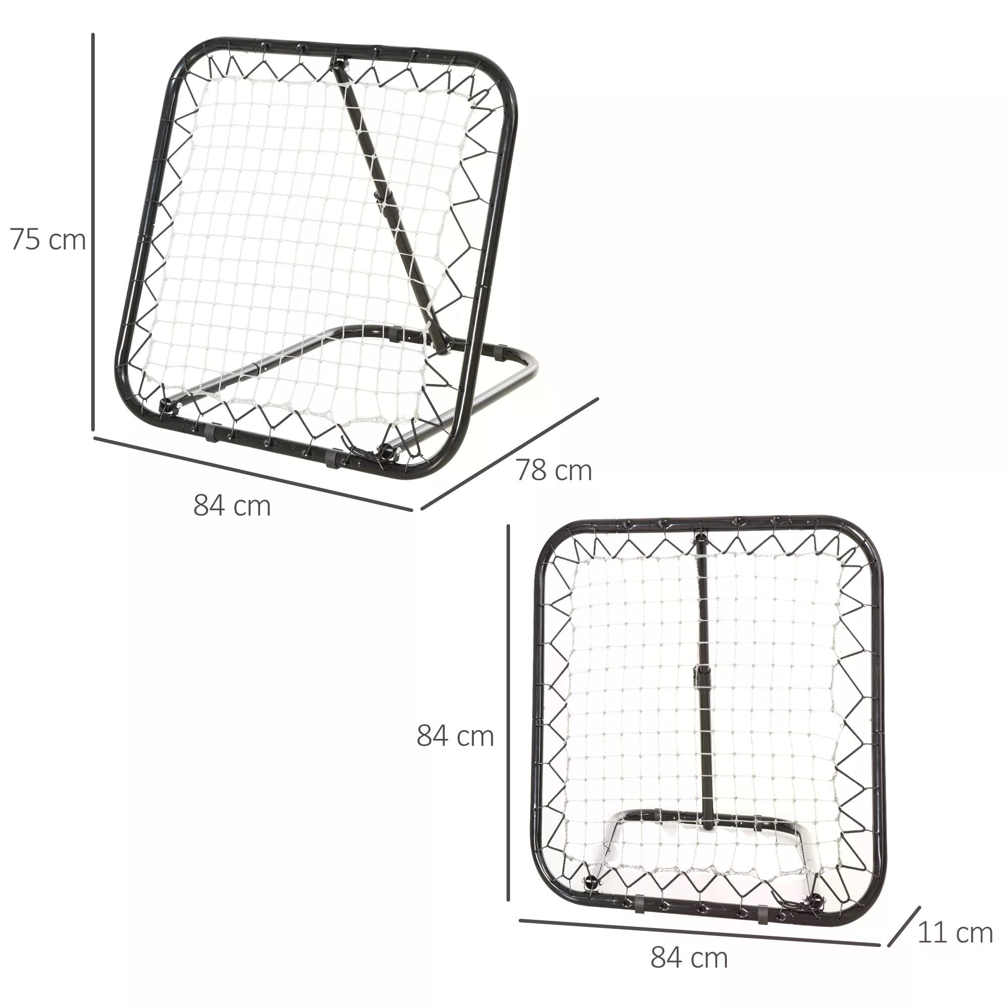 Kozy Angle Adjustable Rebounder Net Goal Training Set Football, Baseball
