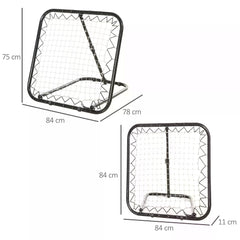 Kozy Angle Adjustable Rebounder Net Goal Training Set Football, Baseball