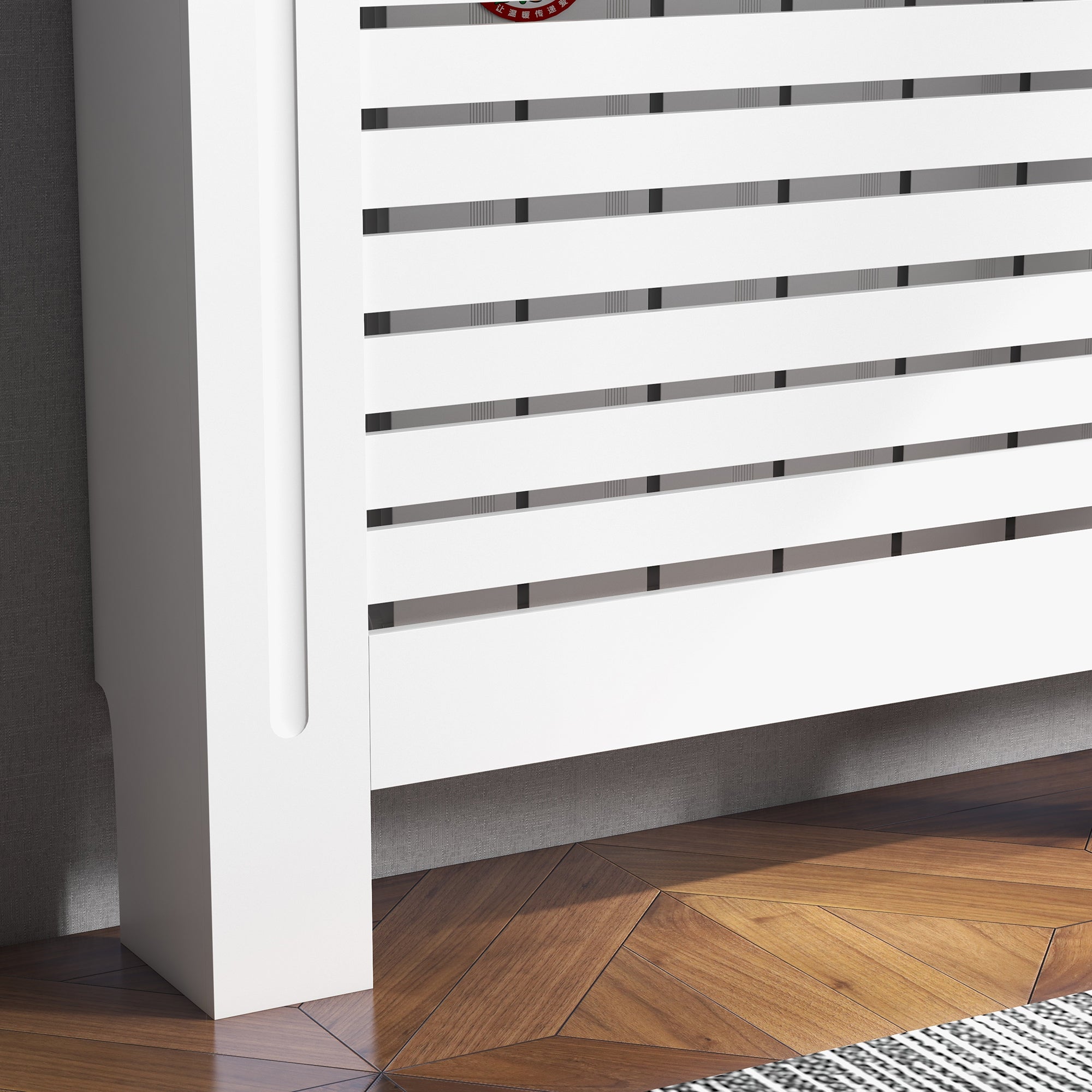 HOMCOM 152Lx19Wx81H cm MDF Radiator Cover