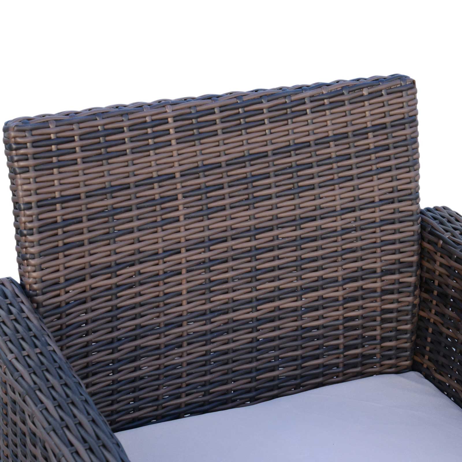 Outsunny Rattan Garden Sofa Set, 4