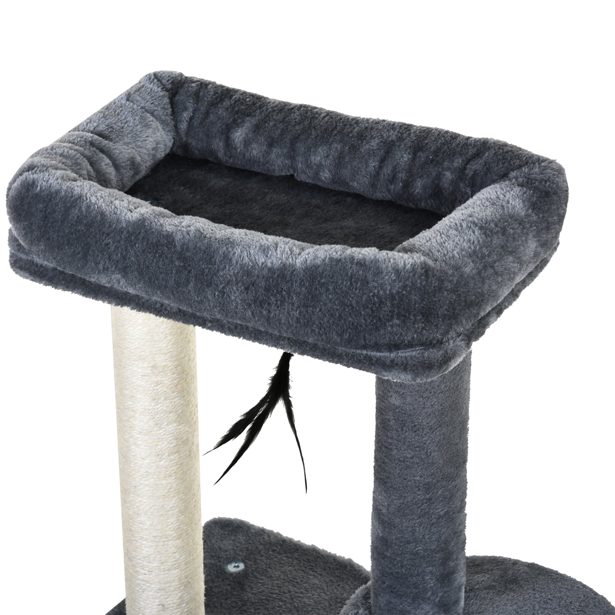 PawHut Cat Tree 100cm, Multi