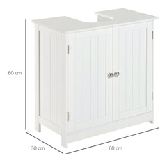 HOMCOM Bathroom Under Sink Cabinet, 2