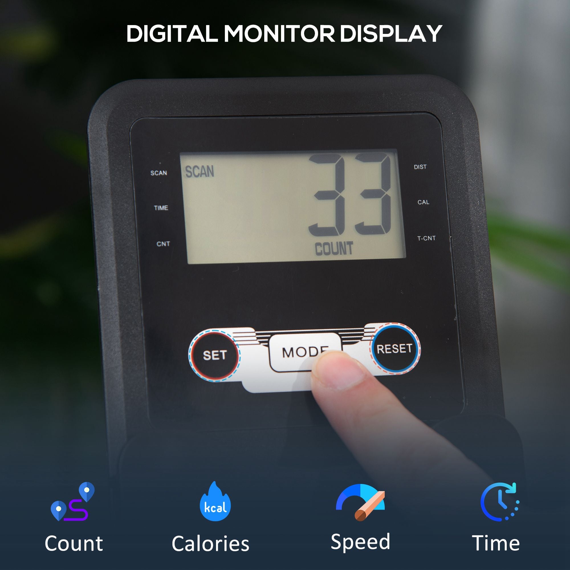 Kozy Folding Rowing Machine with 16-Level Adjustable Magnetic Resistance, Aluminium Side Rail, Digital Monitor, Cardio Workout Rower, 130kg Weight Capacity for Home, Gym, Office