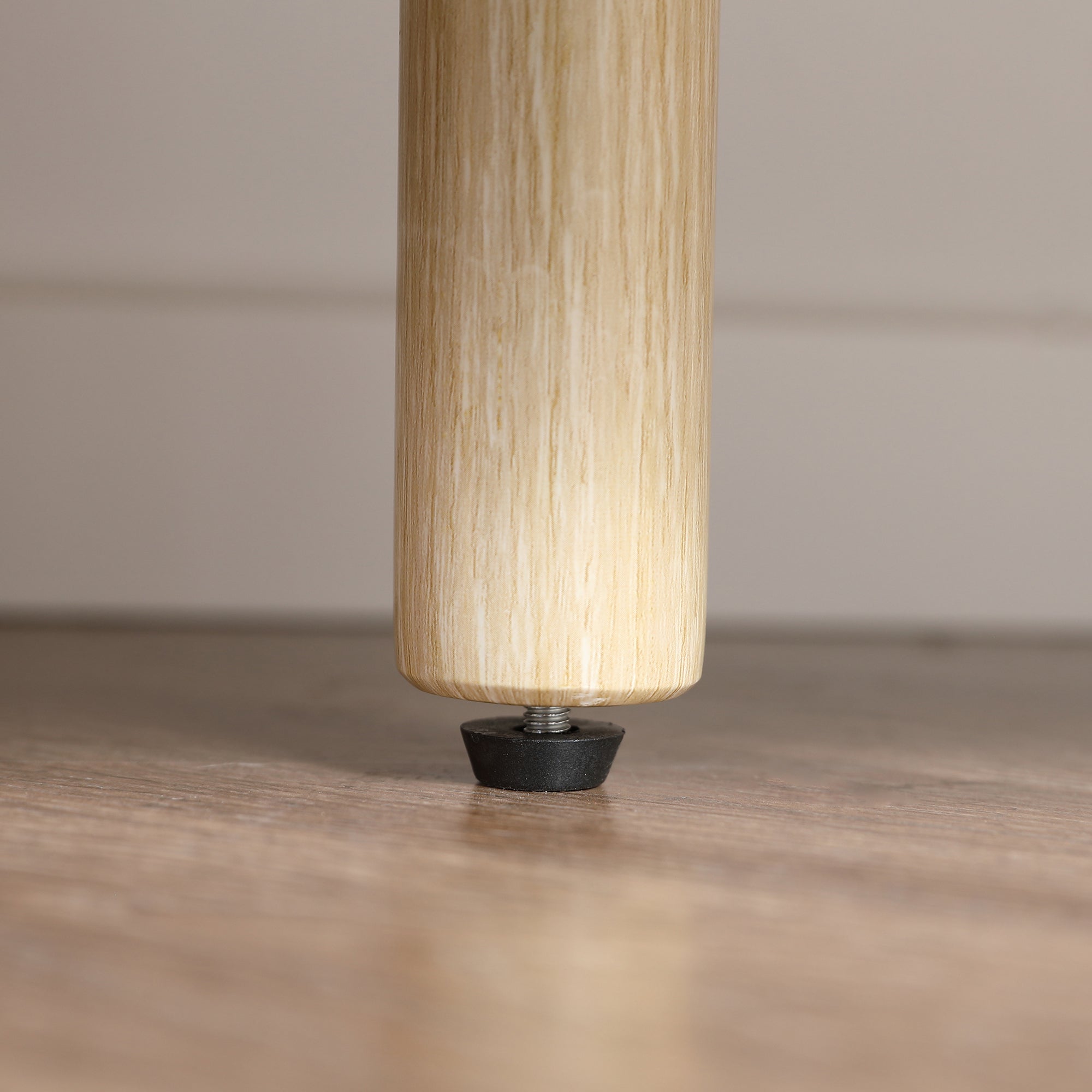 Kozy Sliding Door TV Cabinet Stand - Oak Wood-Effect