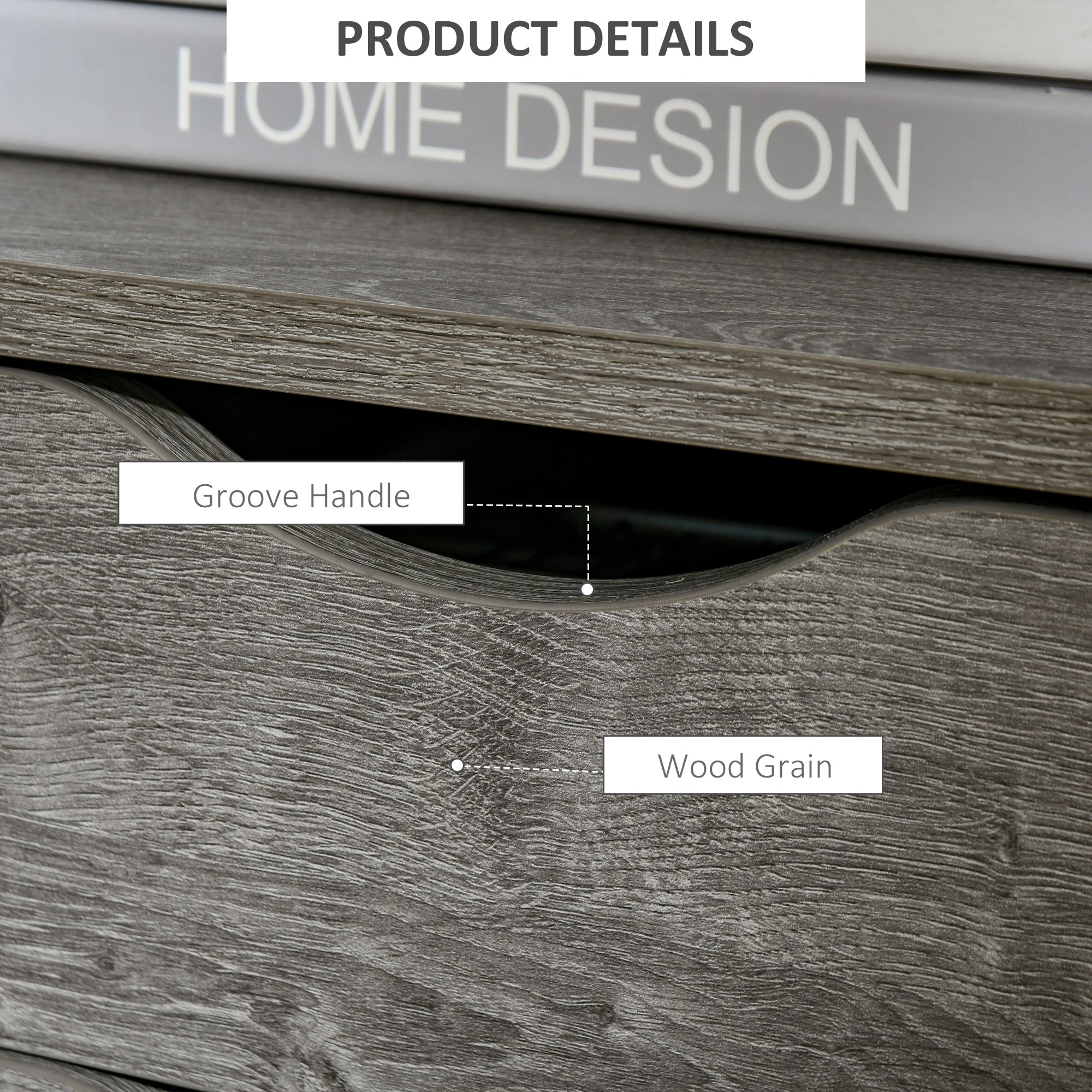 Kozy Industrial Side Table with Drawer, Sofa Table, Bedside Cabinet with Storage Shelf, Slim Nightstand for Living Room, Bedroom, Rustic Brown