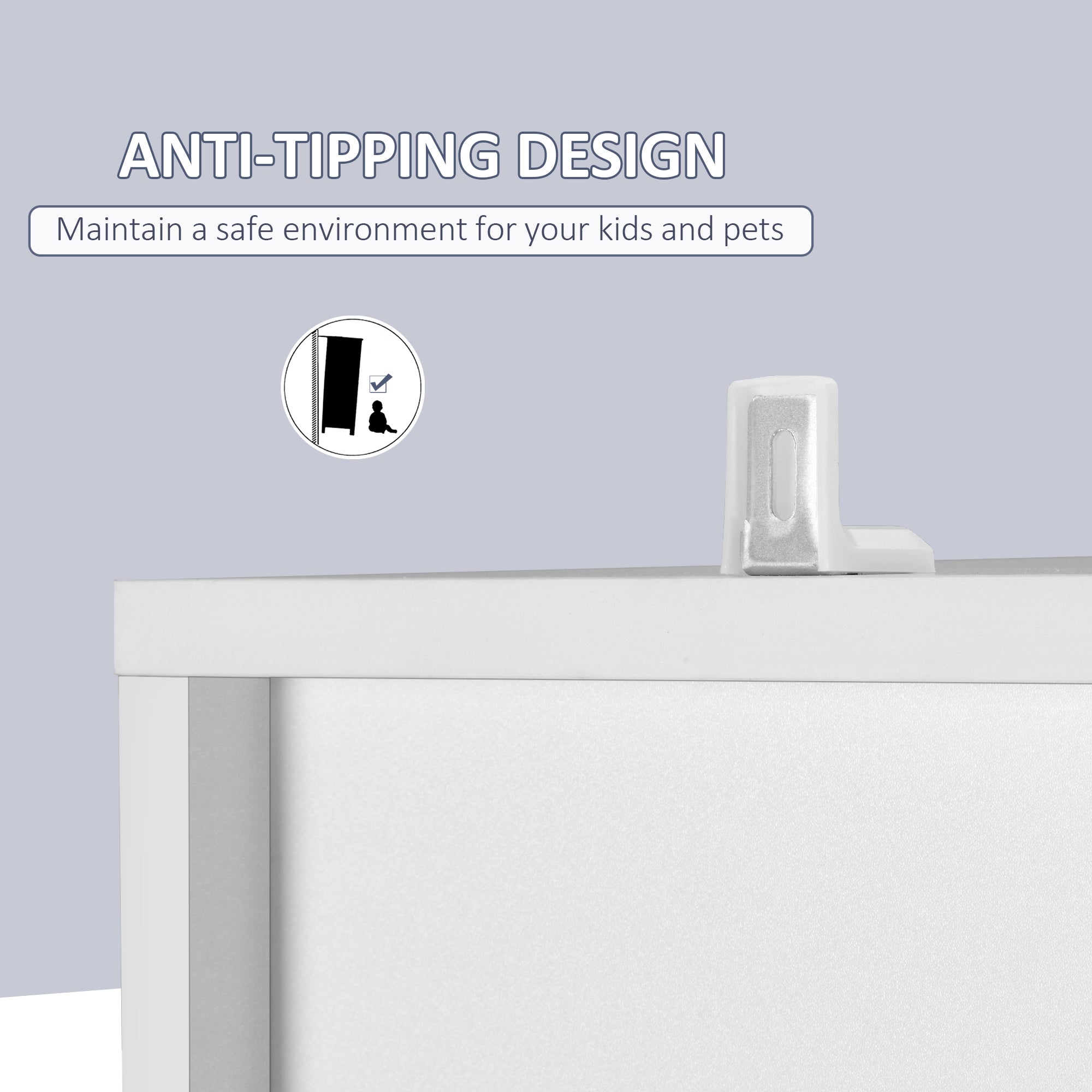 Kozy Tall Bathroom Storage Cabinet with Mirror, Narrow Bathroom Unit, Freestanding Bathroom Cupboard with Adjustable Shelves and 2 Doors, White