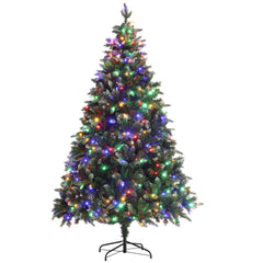 Kozy - 7ft LED Pre-Lit Artificial Christmas Tree, with Base