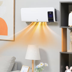 Kozy - 2000W Wall-Mounted Heater, 18-45°C Temperature, White