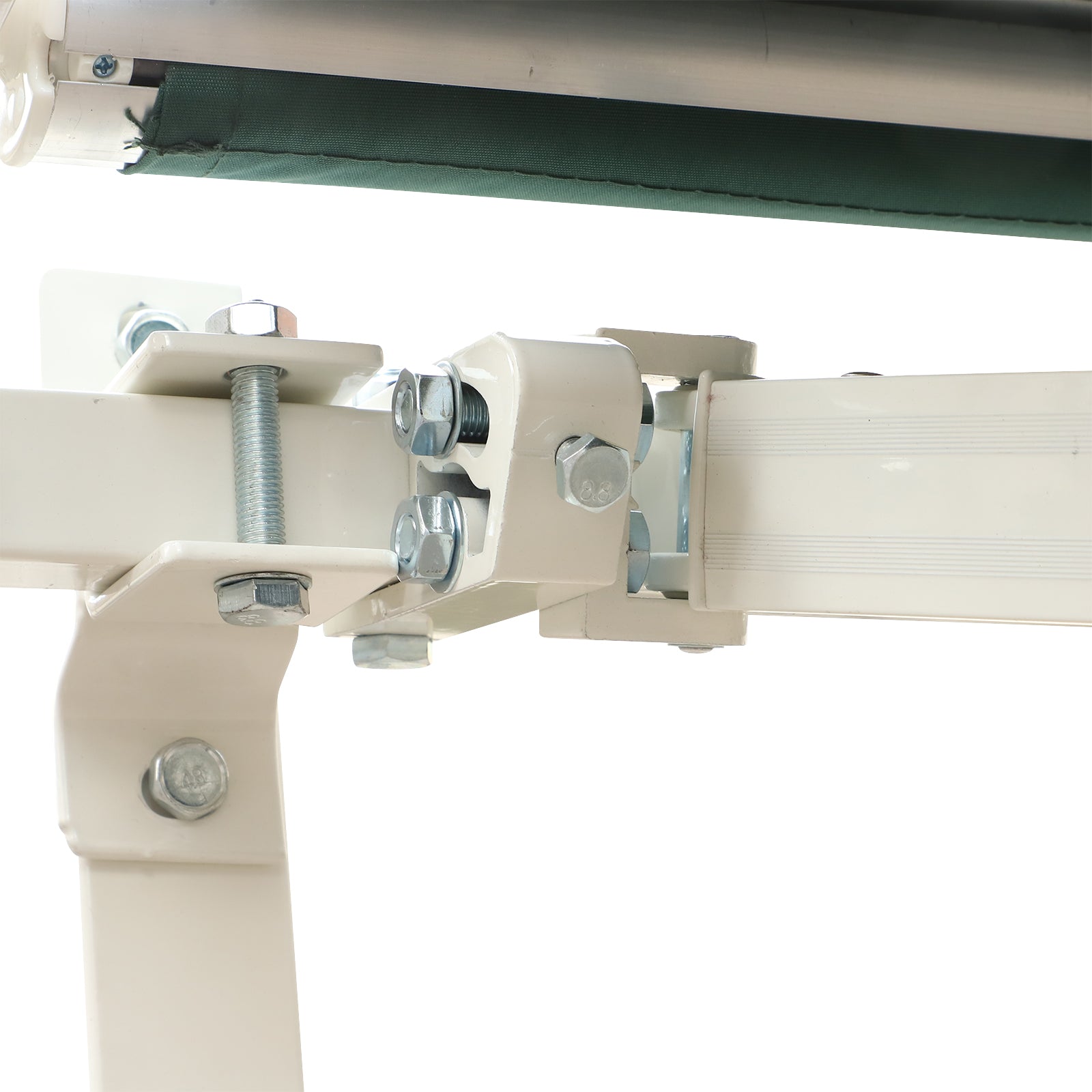 Kozy Manual Retractable Awning, 3.5x2.5 m-Green