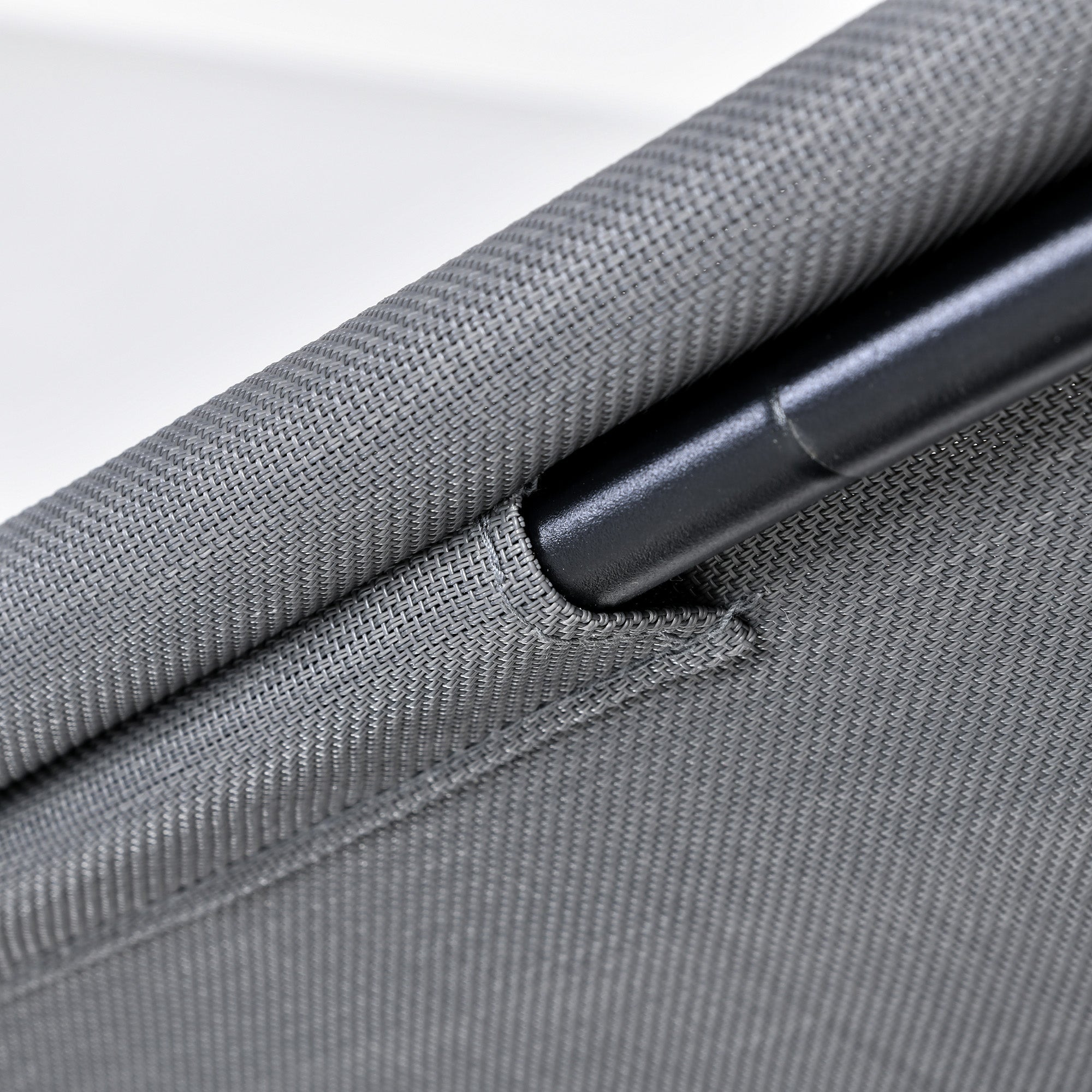 Kozy Outdoor 3-person Metal Porch Swing Chair Bench, Grey