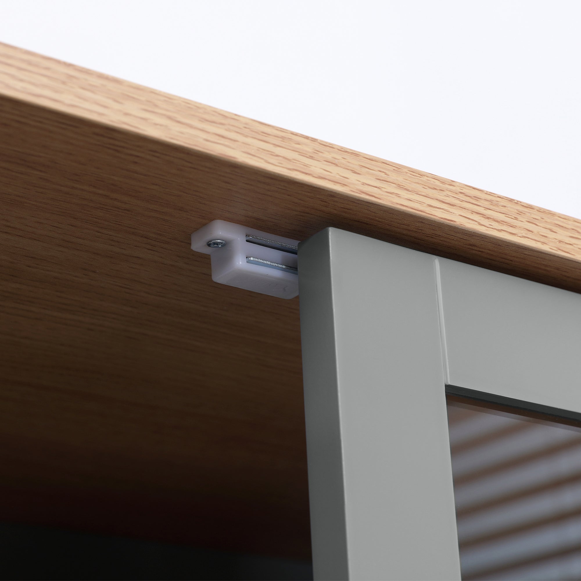 Kozy 180cm Tall Kitchen Pantry Cupboard, Freestanding Storage Cabinet with 5 Tier, Adjustable Shelves,  Drawer, Grey