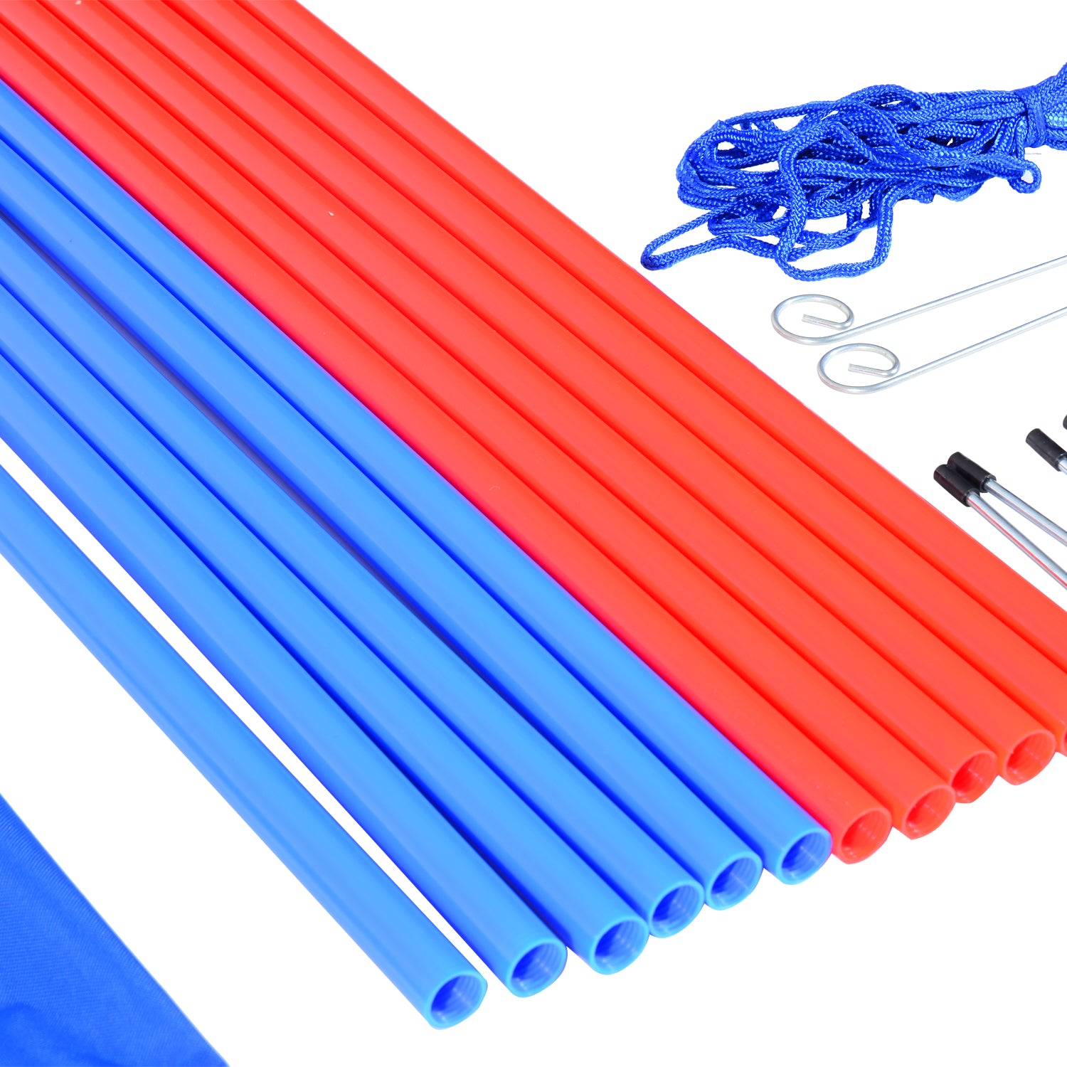 Kozy Dog Agility Training Equipment Dog Play Run Obedience Training Set Adjustable (Poles)