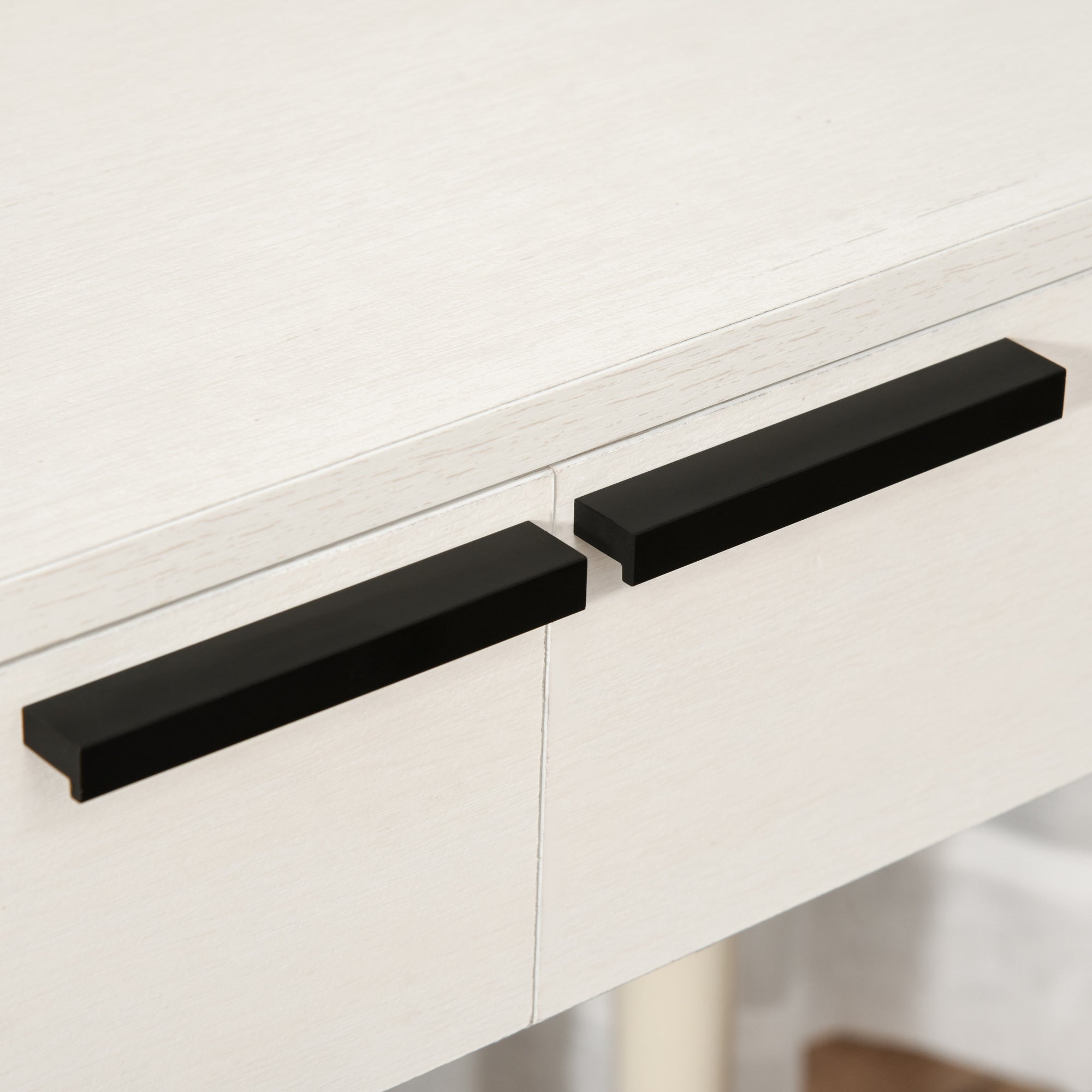 Kozy Dressing Table with Mirror and Stool, Vanity Makeup Desk Set with 2 Drawers, Cushioned Stool and Make-up Organiser for Bedroom and Dressing Room, 80 x 40 x 123 cm, White