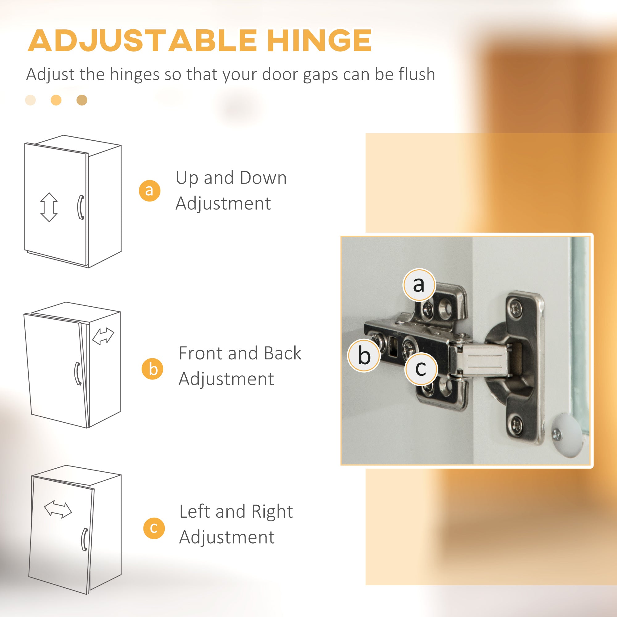 Kozy Kitchen Cupboard, Freestanding Storage Cabinet with 2 Adjustable Shelves, 2 Drawers and Open Counter for Living Room, Dining Room, 168cm, White