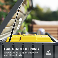 Kozy - 400L Galvanised Steel Garden Storage Box