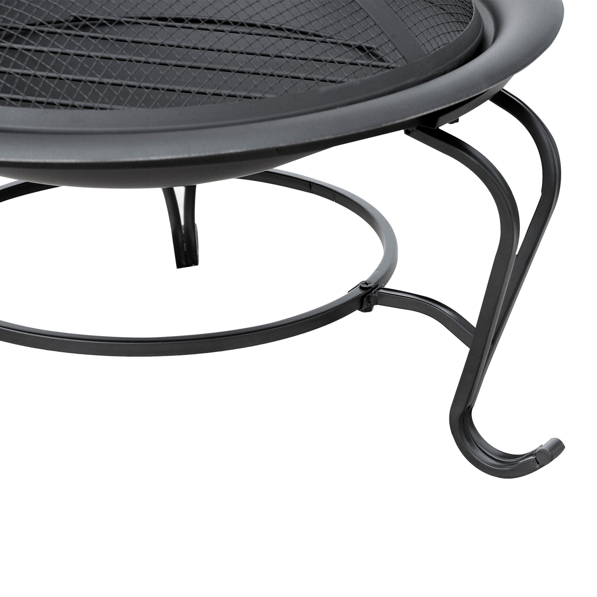 Outsunny Outdoor Fire Pit, 56 x 45H cm (Lid Included)