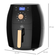 Kozy 5.5L 1700W Air Fryer, with Digital Display, 80-200℃ Temperature