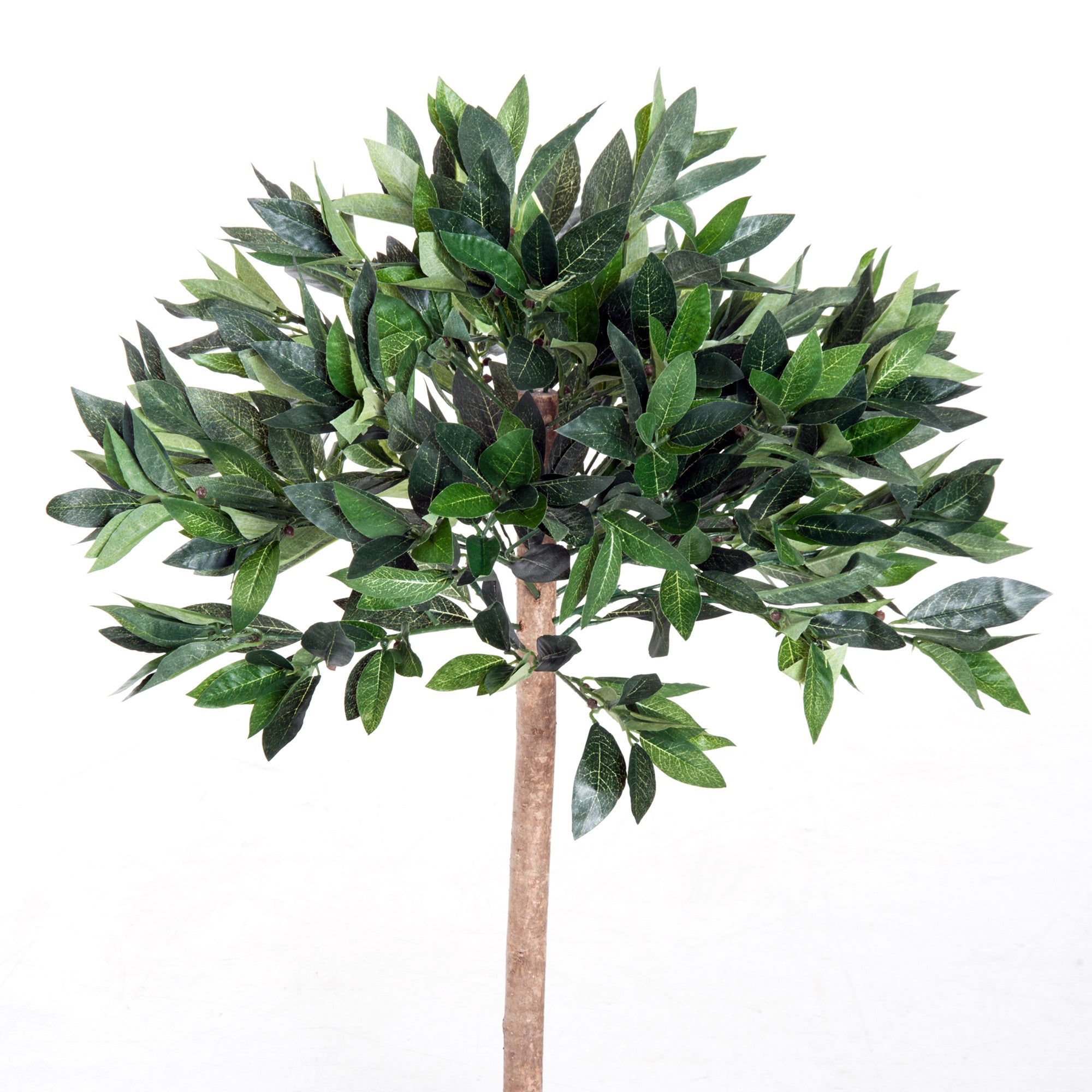 Outsunny 3ft Faux Olive Tree, Lifelike Indoor Plant, Decorative Greenery, in Orange Pot