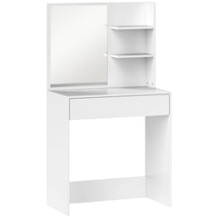 Kozy - Dressing Table with Mirror and Storage - White